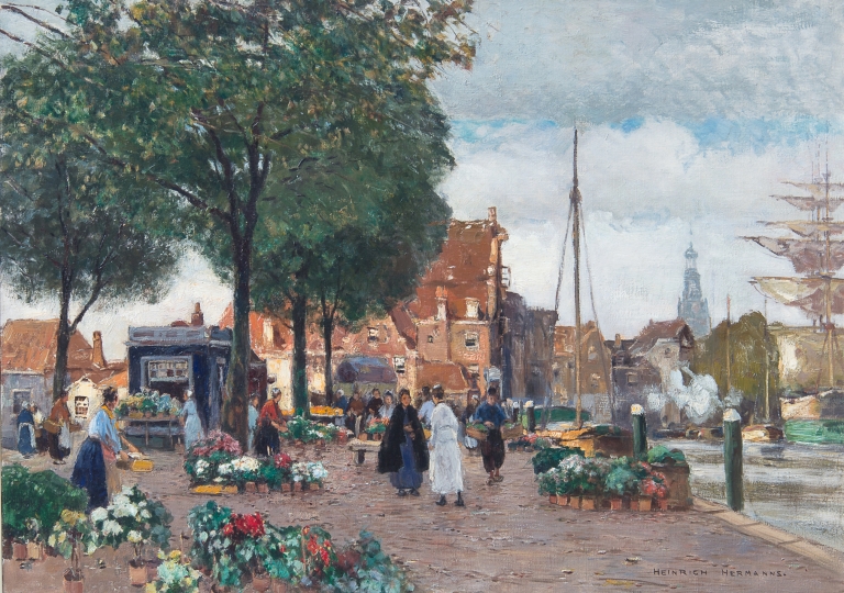 Blumenmarkt in Amsterdam